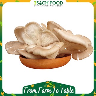 Nấm Bào Ngư Xám THT (Khay 200g)