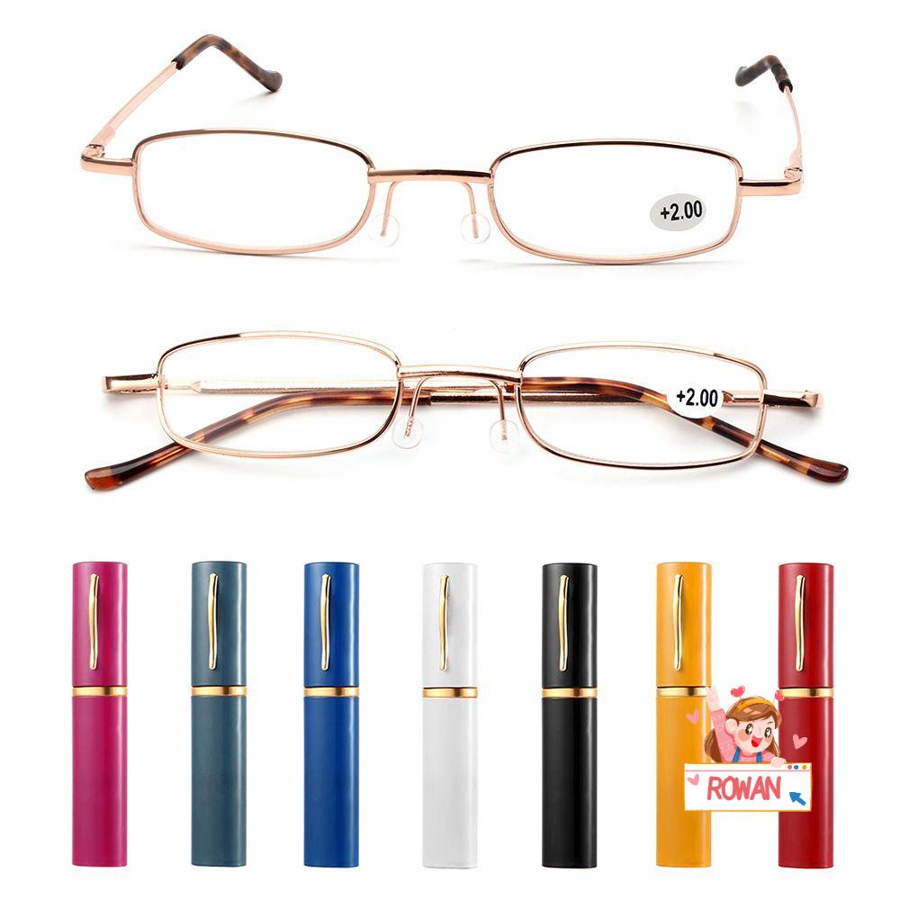 Rowans Kính Đọc Sách Nhỏ Gọn Unisex Bản Lề Lò Xo