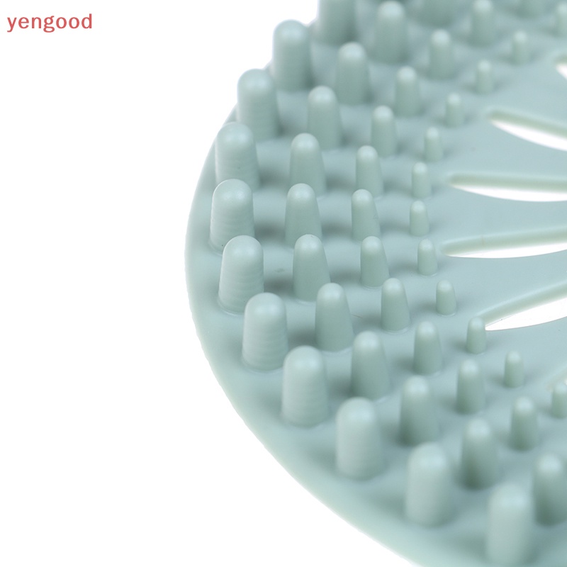 Miếng Chặn Tóc Bằng Silicone Tiện Dụng Cho Bồn Rửa