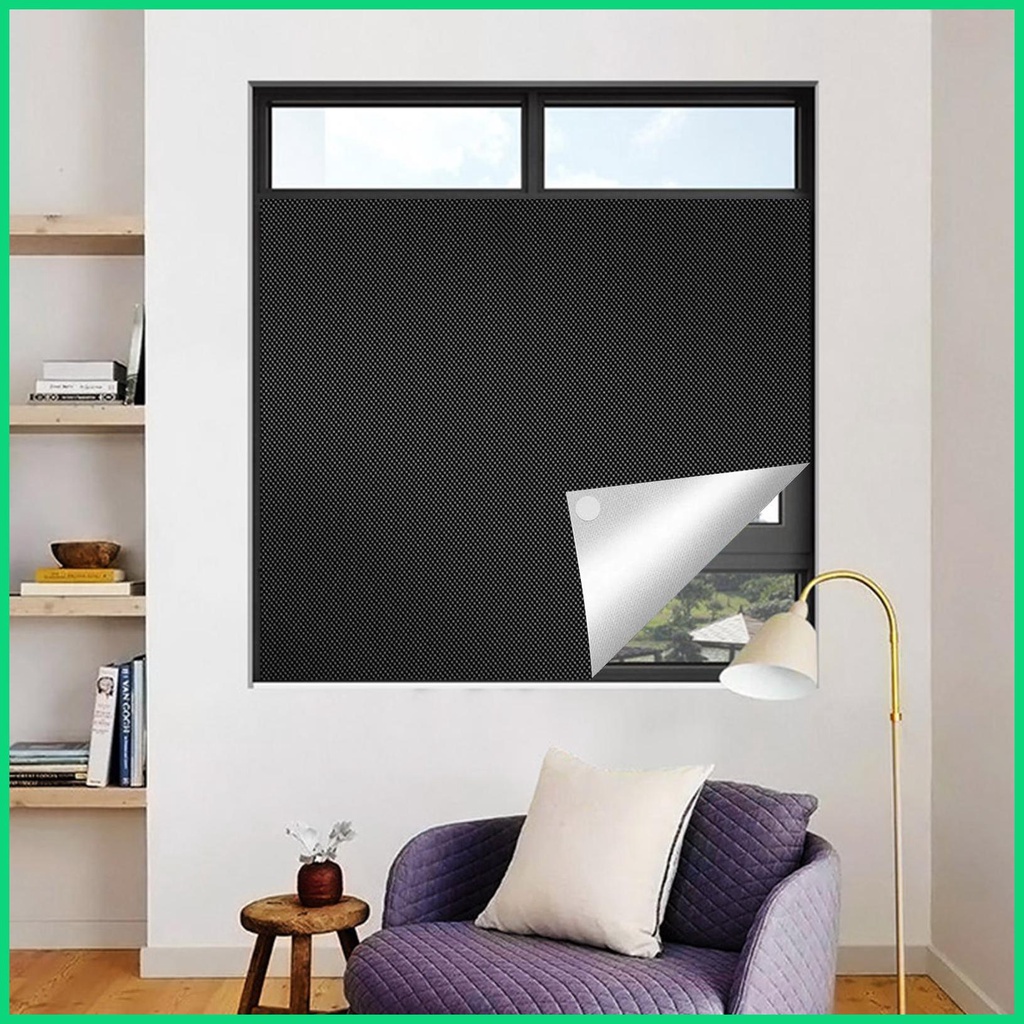 Rèm Che Cửa Sổ Tạm Thời Bằng Vải Oxford 210D Tự Dính Mạnh Dùng Khi Đi Du Lịch