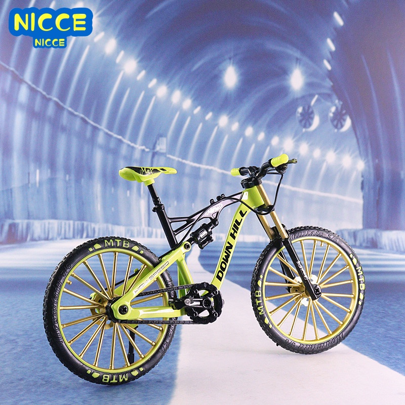 Mô Hình Xe Đạp Leo Núi Mini Bằng Hợp Kim Tỉ Lệ 1: 10