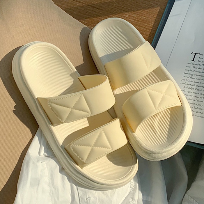Giày Sandal Đế Mềm Quai Đôi Thời Trang Dành Cho Nữ