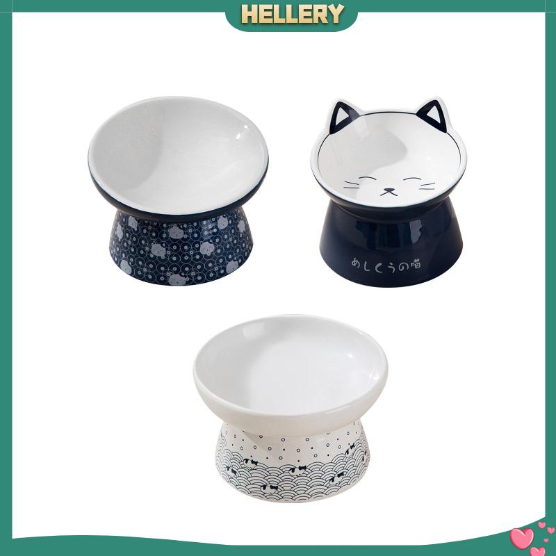 [HelleryVN] Bát Sứ Đựng Thức Ăn Nước Uống Hình Mèo Ra Mắt Sành Điệu