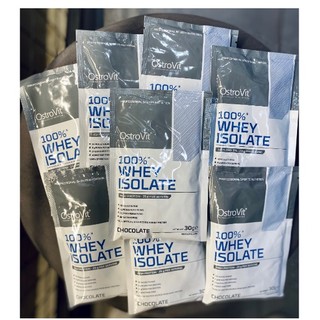 [1 lần dùng]  [Chính hãng] Gói Sample Dùng Thử Ostrovit Whey Protein Isolate 30g