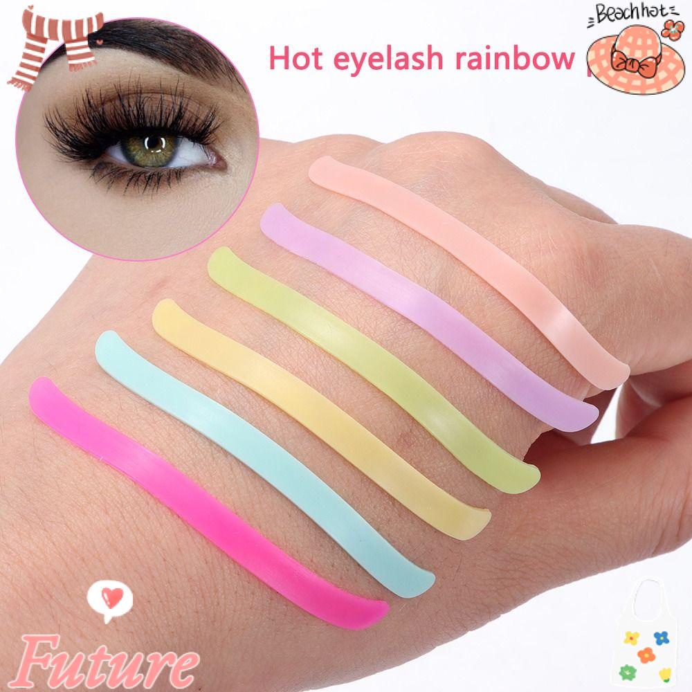 Set 3 Cặp Đệm Silicone Hỗ Trợ Nối Mi Tạo Hiệu Ứng 3D Nhiều Màu Sắc Có Thể Tái Sử Dụng