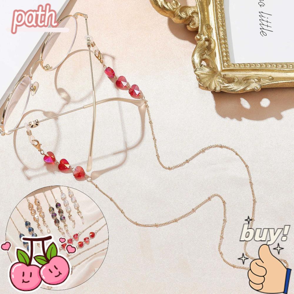 Dây Đeo Mắt Kính Bằng Kim Loại Thời Trang Giá Đỡ|Vòng cổ Chuỗi Hạt Thời Trang Xinh Xắn