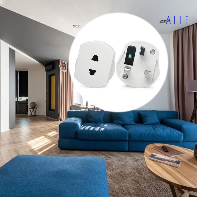 Phích Cắm Chuyển Đổi EU Sang UK Cho Bàn Chải Đánh Răng Cạo Râu Điện Nhà Tắm