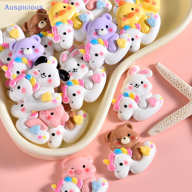 Set 3 Mô Hình Kỳ Lân Mini Bằng Nhựa Resin Trang Trí Điện Thoại / Xe Hơi DIY