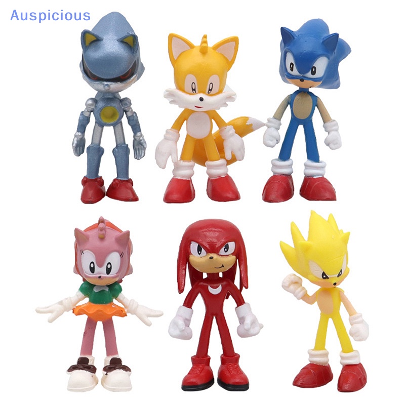 Mô Hình Nhân Vật Nhím Hoạt Hình Miles Prower Dễ Thương Dùng Trang Trí