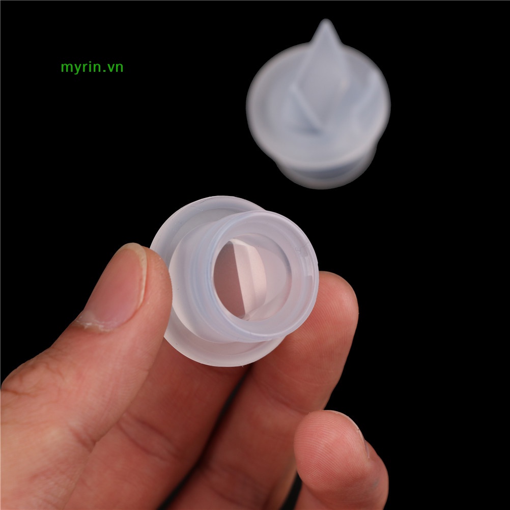 Set 2 Van Bình Sữa Bằng Silicon Tiện Dụng Cho Bé