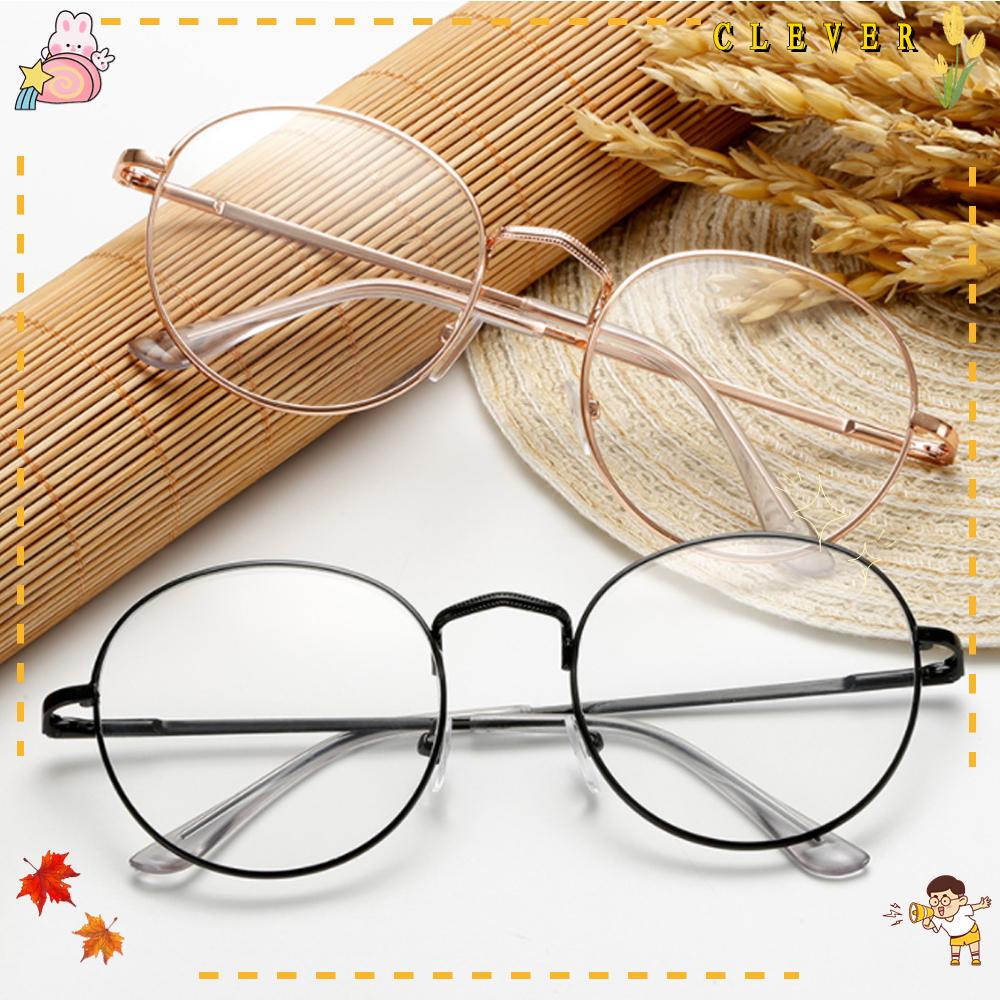 Kính Gọng Kim Loại Siêu Nhẹ Phong Cách Vintage Thời Trang