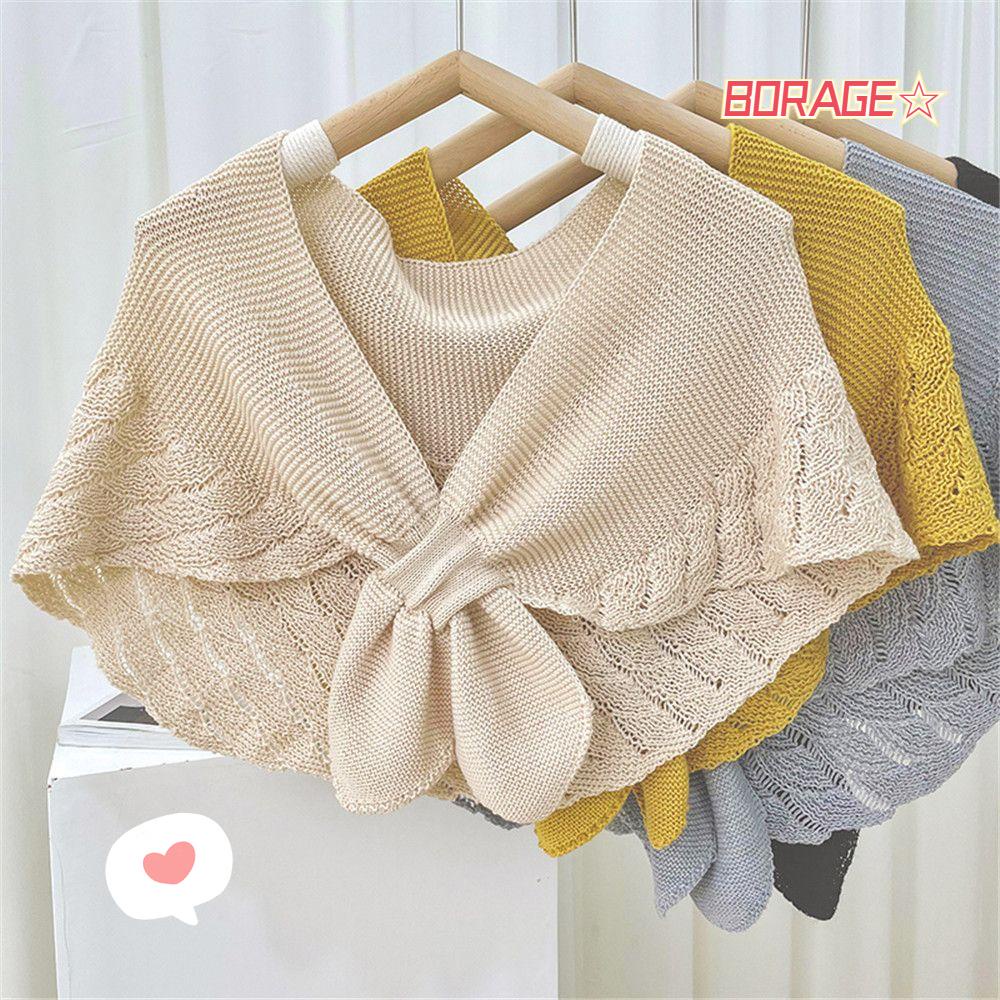 Cổ Áo Giả Dệt Kim Mềm Mại Có Thể Tháo Rời Thời Trang Cho Nữ