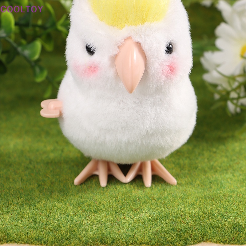 Cooltoy Đồ Chơi Lên Dây Cót Hình Con Vẹt Nhồi Bông Dễ Thương Dành Cho Bé Trai Gái