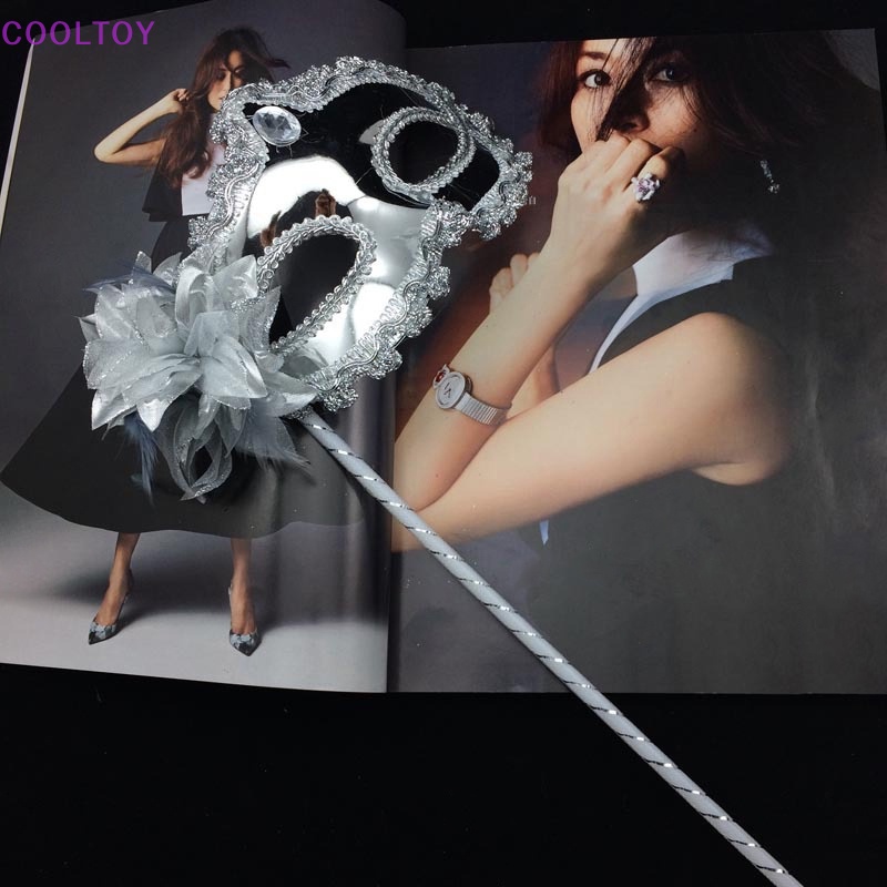 Cooltoy Mặt Nạ Hóa Trang Tiệc Cưới Gợi Cảm Cầm Tay