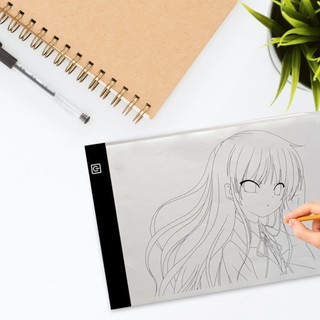 Led Digital Tablet Light Box Touch Control Dimmable Drawing Tracing Animation Copy Board Table Pad Panel Plate [Q/2]