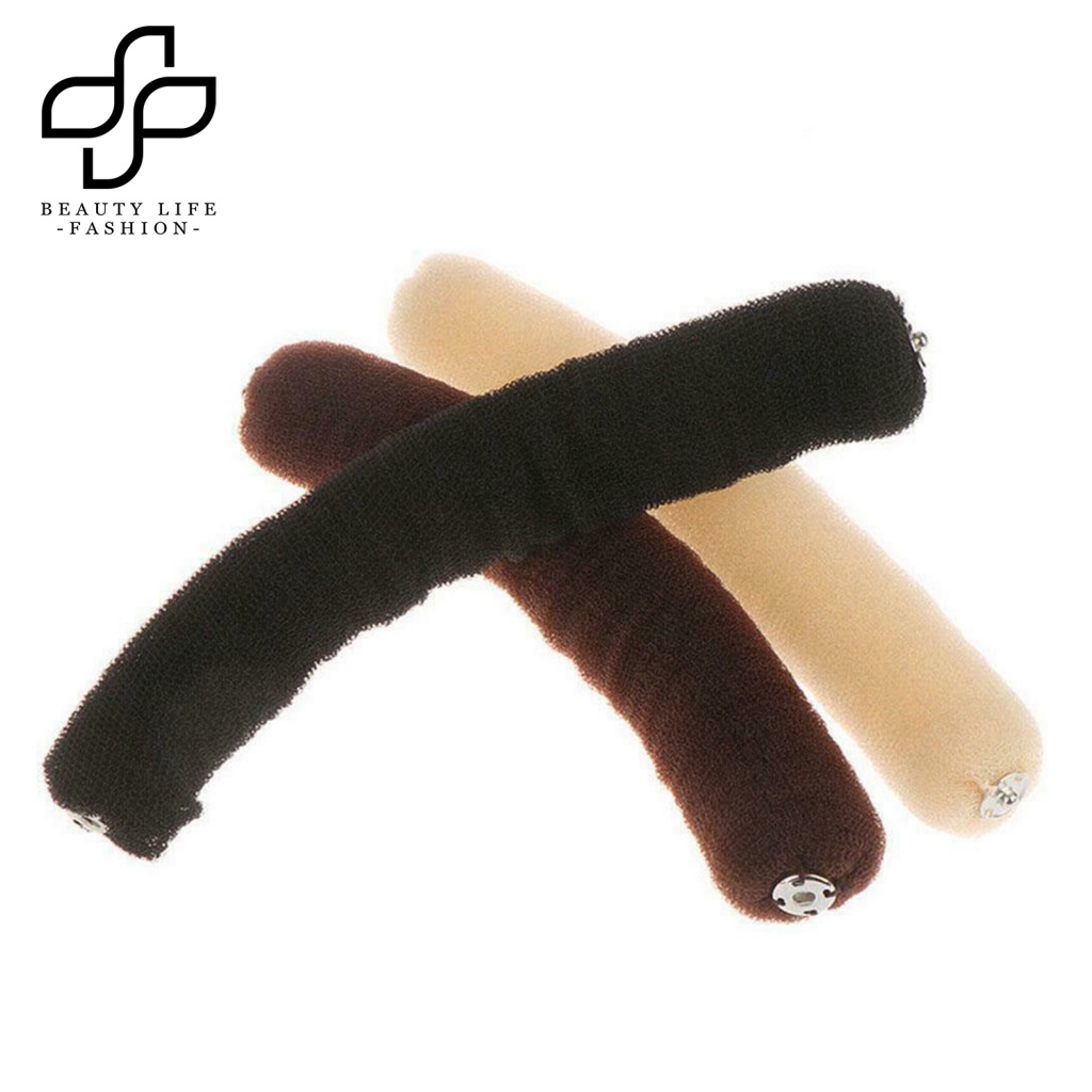 Kẹp Tóc Nylon Hình Bánh Donut Tạo Kiểu Tóc Thời Trang Cho Nữ