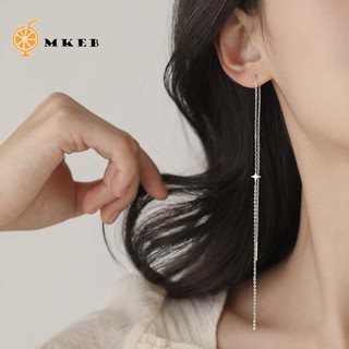 Khuyên tai đơn mặt chữ thập ngôi sao phong cách Hàn Quốc thời trang dành cho nữ