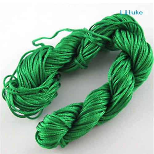 1 Cuộn Dây Bện Nylon 25m Dùng Làm Vòng Tay Phong Cách Trung Hoa