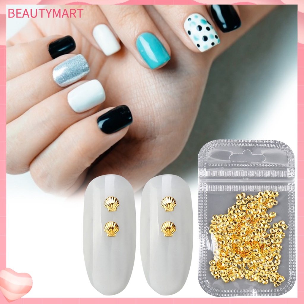 Gói 500 Đinh Tán Kim Loại Trang Trí Móng Tay Thời Trang