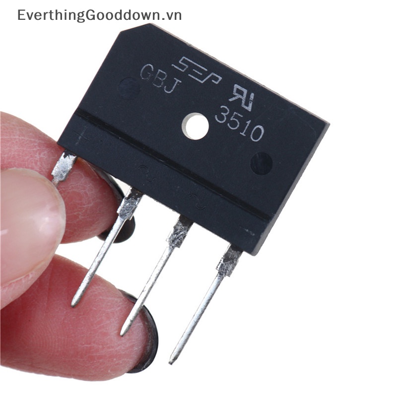 Set 5 Cầu Chỉnh Lưu GBJ3510 GBJ3510 35A 1000V Chuyên Dụng