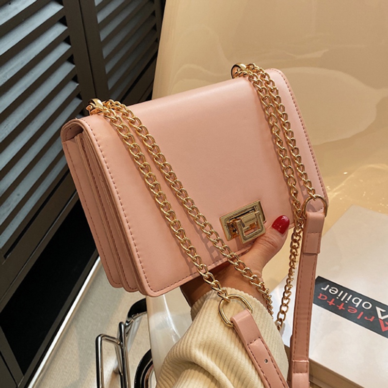 Túi Đeo Chéo Hình Vuông Cỡ Nhỏ Phong Cách Hàn Quốc Thời Trang Cho Nữ