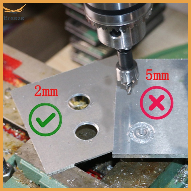 5 Mũi Khoan Lỗ 16-30mm Tốc Độ Cao Bằng Thép Không Gỉ