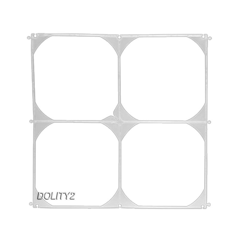 [Dolity2] Khung Bong Bóng Treo Tường Dạng Lưới 4 Ngăn Trang Trí Tiệc Hóa Trang Lễ Hội