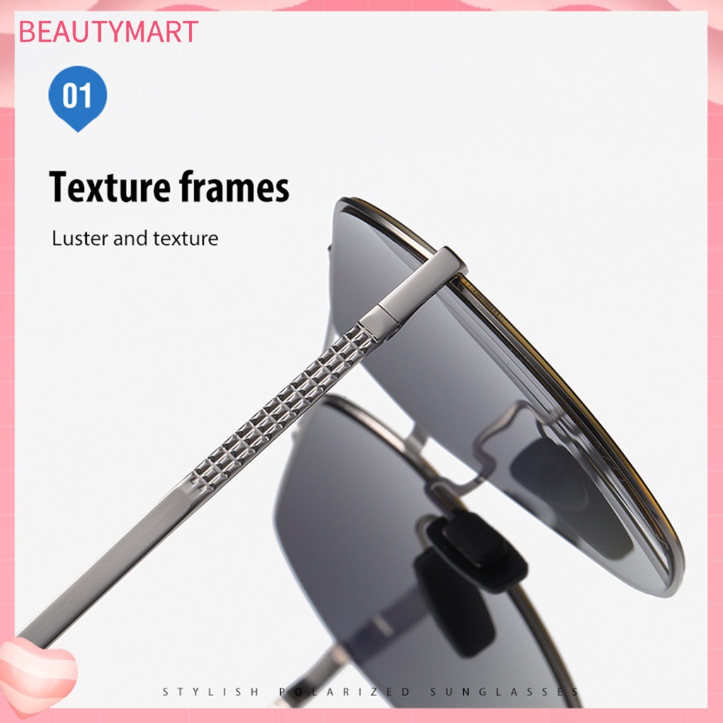 Kính Mát Phân Cực Siêu Nhẹ Chống Chói Thời Trang Mùa Hè Cho Nam Và Nữ