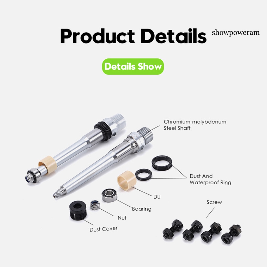 1 Cặp Bàn Đạp Trái Phải In Logo Bằng Sợi Nylon Dành Cho Xe Đạp MTB