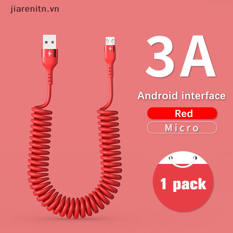 Dây Cáp Sạc Nhanh USB Type C 5A 66W Cho Xiaomi Redmi POCO Samsung Realme Micro 3A vn