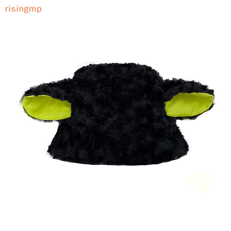 Mũ Bucket Phủ Lông Cừu Nhân Tạo Mềm Mại Phong Cách Vintage Thời Trang Mùa Đông Cho Nữ