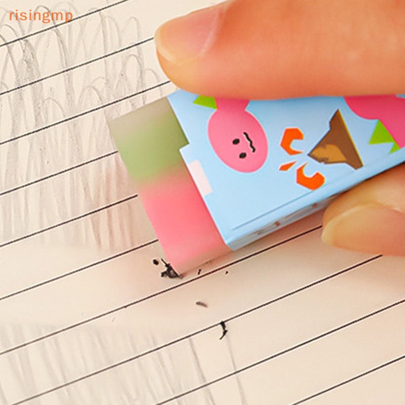 Set 2 Gôm Tẩy Hình Khủng Long Hoạt Hình Cho Học Sinh