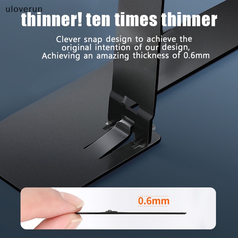 Giá Đỡ Điện Thoại Để Bàn Bằng Kim Loại Siêu Mỏng Có Thể Điều Chỉnh