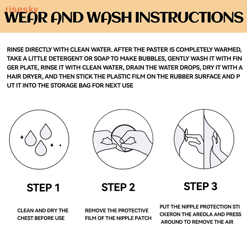 1 Cặp Vỏ Bọc Núm Ti Giả Bằng Silicone Tự Dính Tái Sử Dụng Cho Nữ