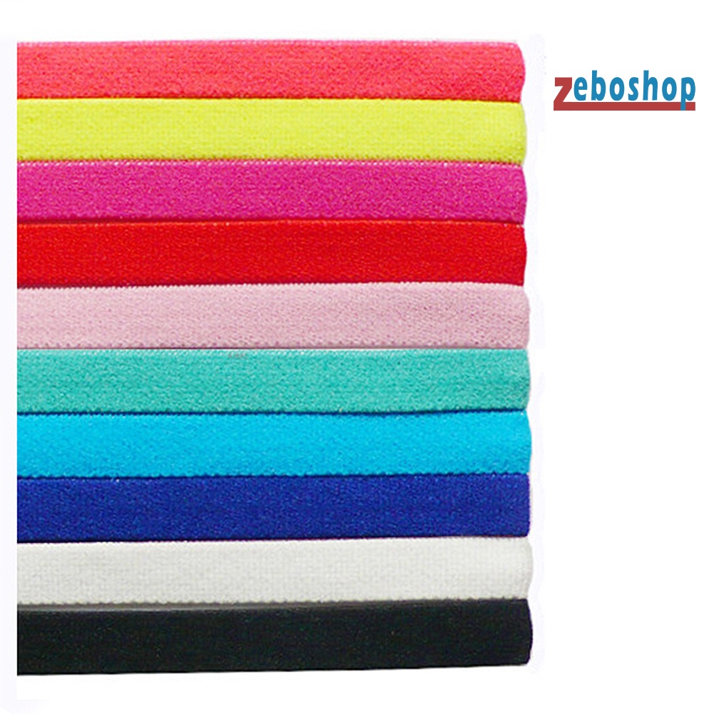 Băng Đô Thể Thao Co Giãn Chống Trượt Màu Sắc Ngọt Ngào Cho Nam Và Nữ