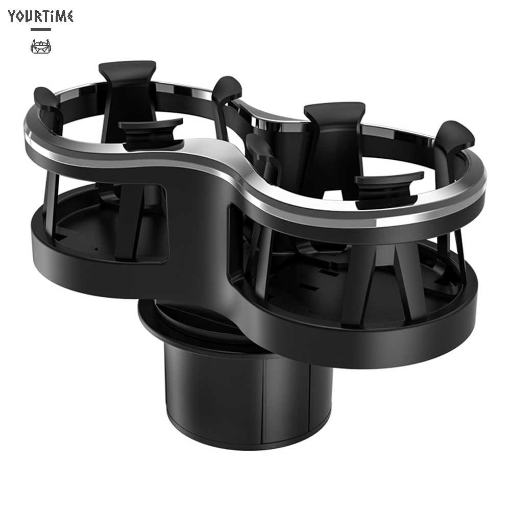 Giá Đỡ Cốc Uống Nước Hai Lỗ Dùng Trong Xe Hơi