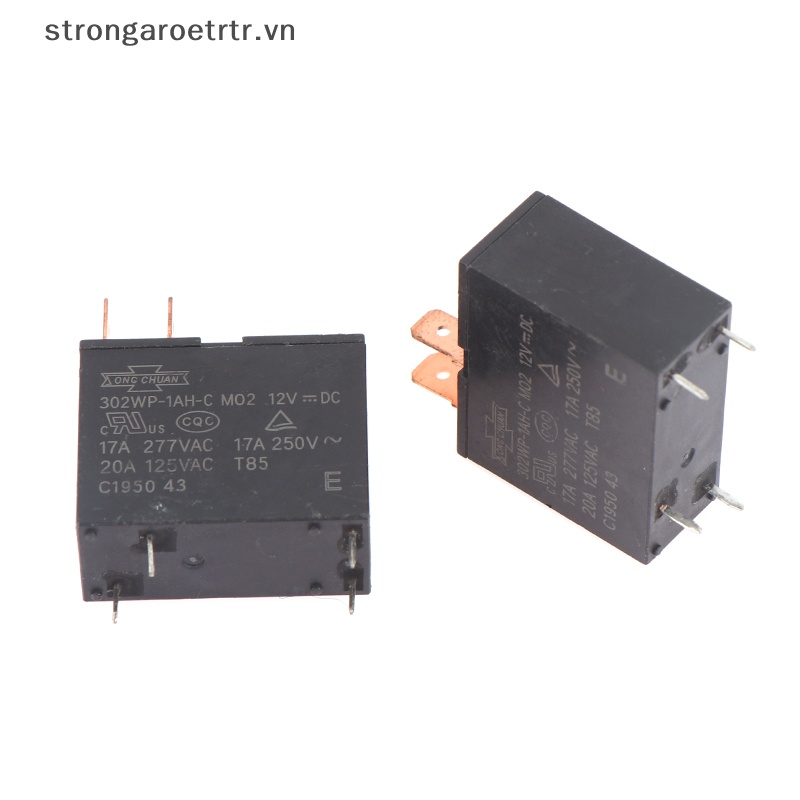 Set 2 Rơ Le 12V 302WP-1AH-C M02 12VDC 4Pin Cho Lò Vi Sóng