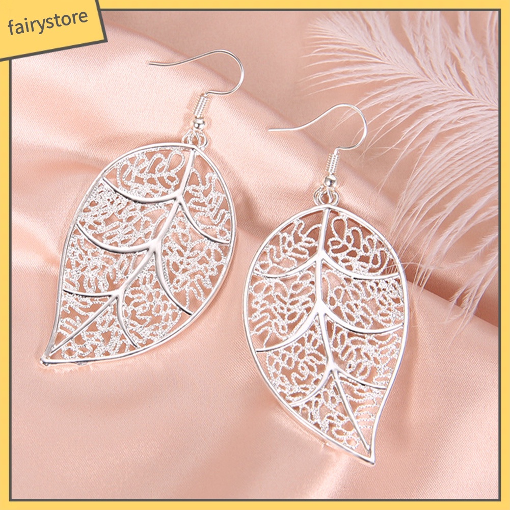 Bông Tai Hình Chiếc Lá Thời Trang Dành Cho Nữ