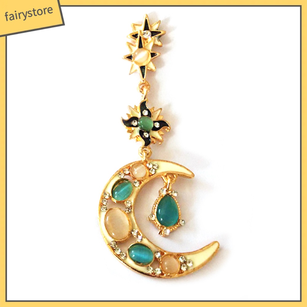 Bông Tai Hình Ngôi Sao / Mặt Trời Thời Trang Dành Cho Nữ