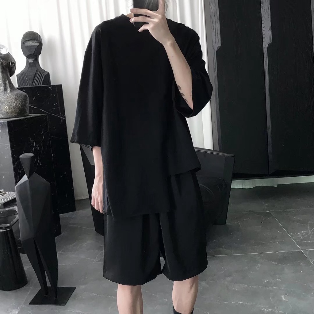 Áo Thun Tay Ngắn Dáng Rộng Thời Trang Mùa Hè Cho Nam