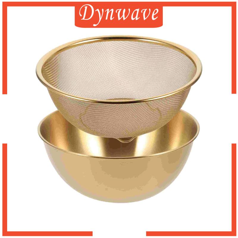 Rổ Bằng Thép Không Gỉ Dùng Trộn Trái Cây Tiện Dụng