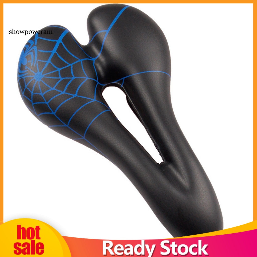 Yên Xe Đạp Leo Núi SPM Họa Tiết Lưới Nhện Rỗng Chống Sốc