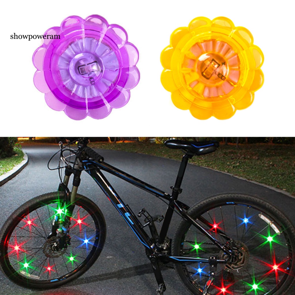 Đèn LED Cảnh Báo An Toàn Gắn Căm Xe Đạp Leo Núi