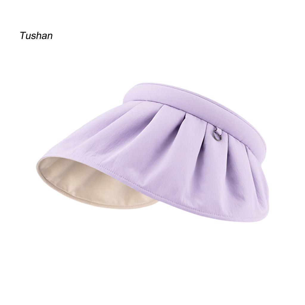 Mũ Lưỡi Trai Nửa Đầu Chống Nắng Chống Gió Thoải Mái Thoáng Khí Thời Trang Mùa Hè Cho Nữ