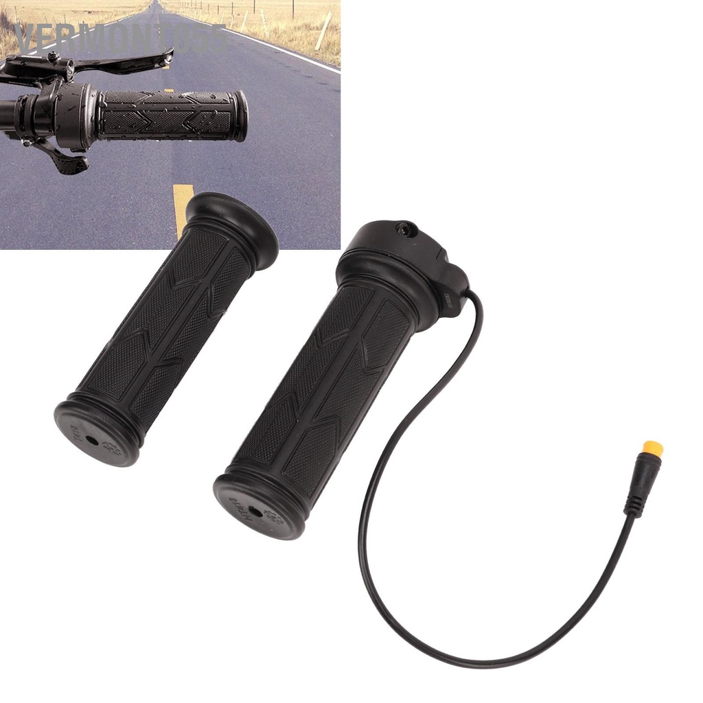 Vermont055 1 Cặp Xe Đạp Ngón Tay Cái Ga Tăng Tốc Cầm Bộ Điều Khiển Chống Thấm Nước 192X