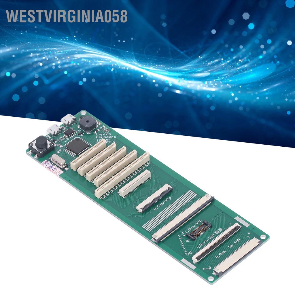 Westvirginia058 Giao Diện USB Bàn Phím Kiểm Tra Mô Đun Đa Năng 40Pin Nhiều Cổng Tự Làm Laptop Bộ Phát Hiện