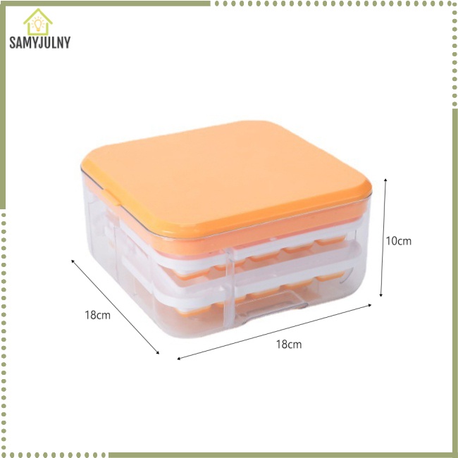 Khay Làm Đá Hai Lớp Dung Tích Lớn Có Nắp Dễ Tháo Gỡ Cho Cocktail / Whisky