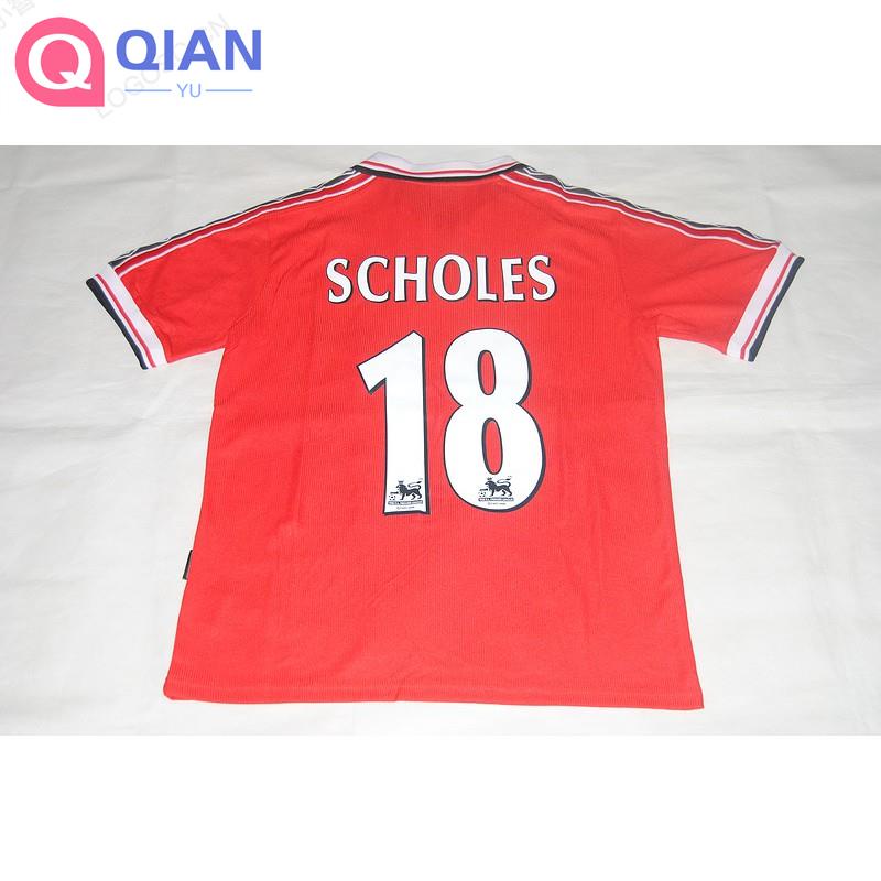 Bộ Quần Áo Bóng Đá Đội Tuyển 92-94 MU Phong Cách Retro