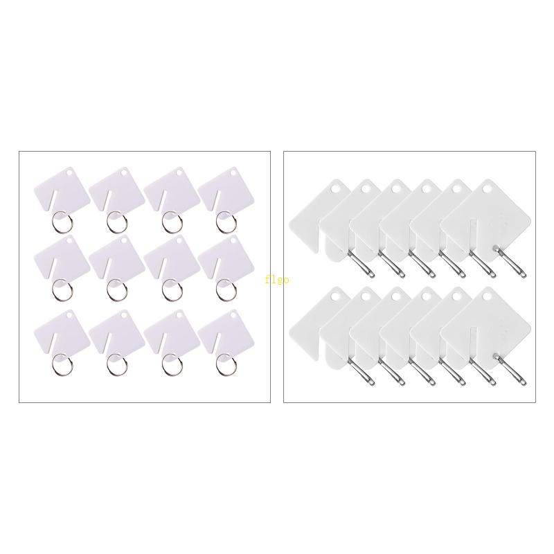 Set 60 Thẻ Đánh Dấu Kèm Móc Tròn Siêu Bền Tiện Dụng