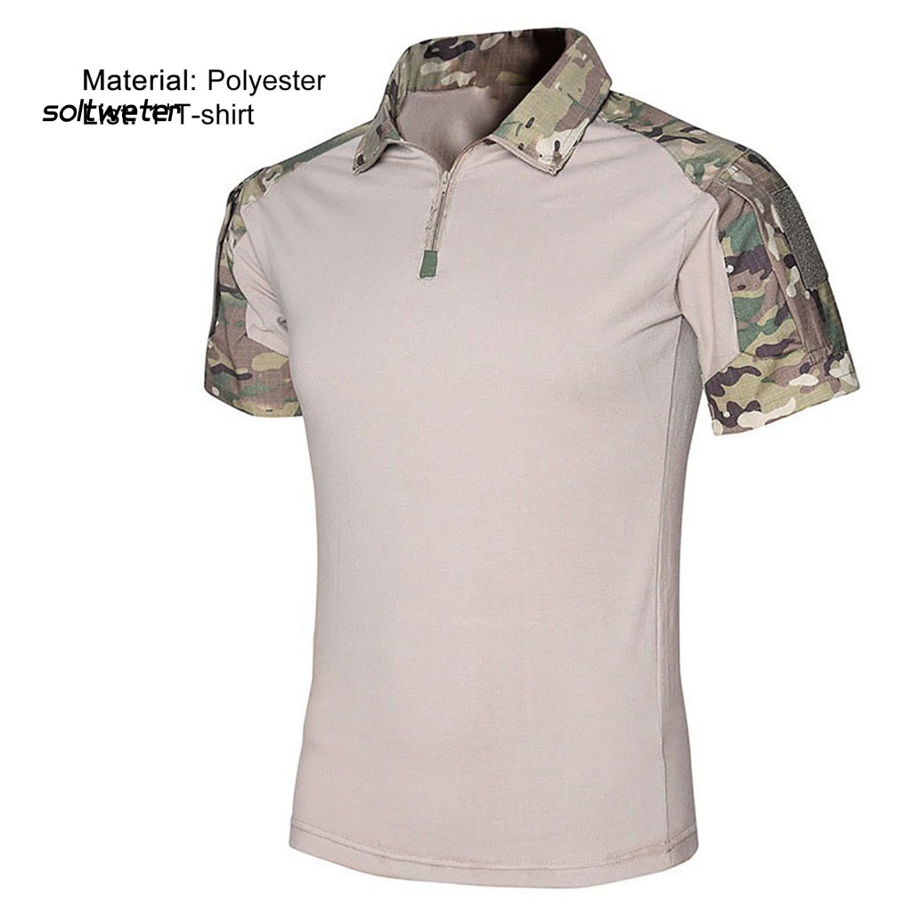 Áo Thun Cổ Bẻ Dáng Ôm Họa Tiết Rằn Ri Thời Trang Cá Tính Cho Nam